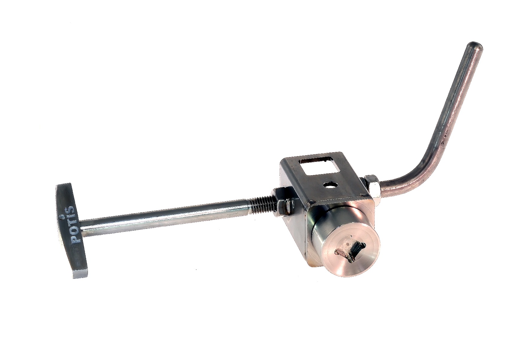 POTIS MU Motor und Getriebe für unteren Antrieb inkl. Sechskantstange